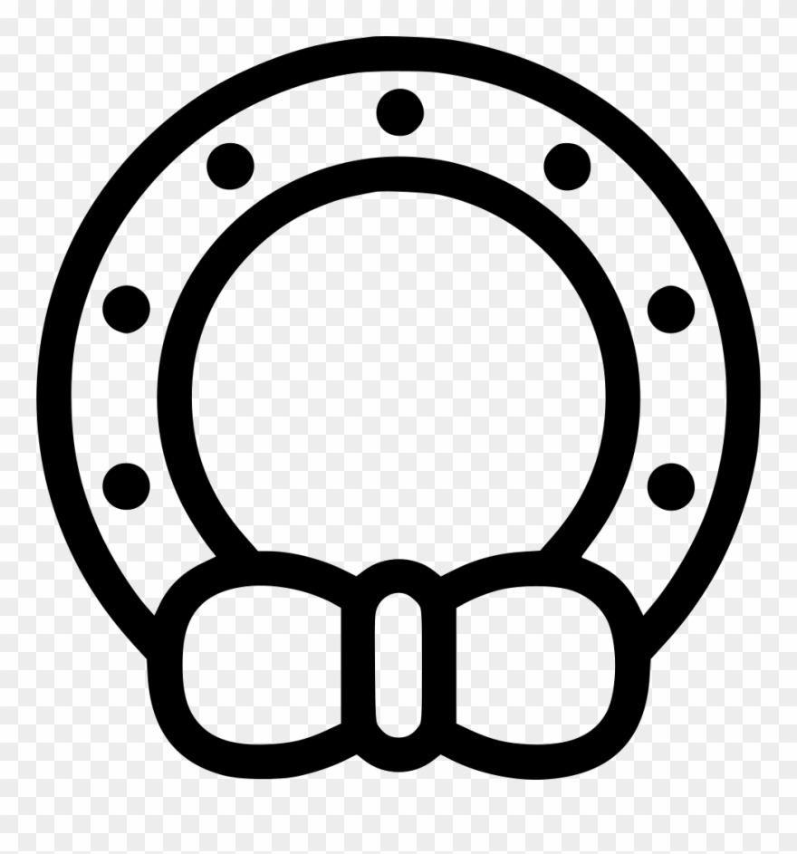 Wreath Icon Comments Clipart