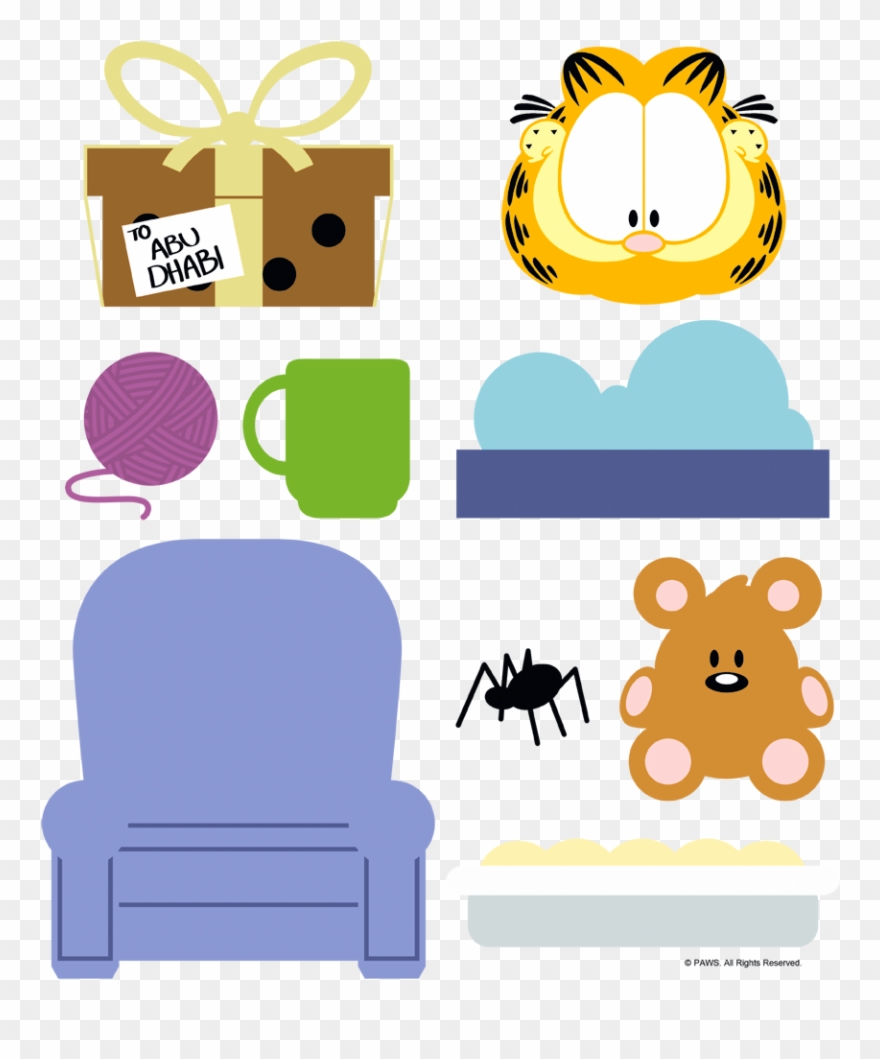 Garfield Gift Set Men's Regular Fit T-shirt Clipart