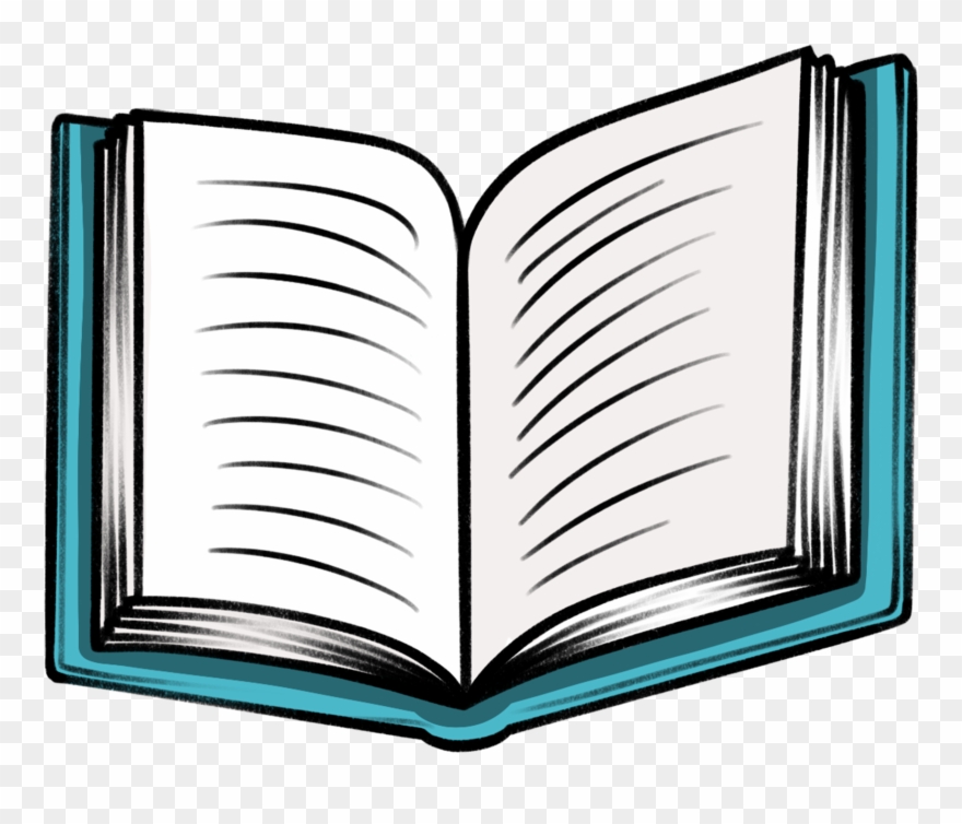 Open Book Clipart - Png Download