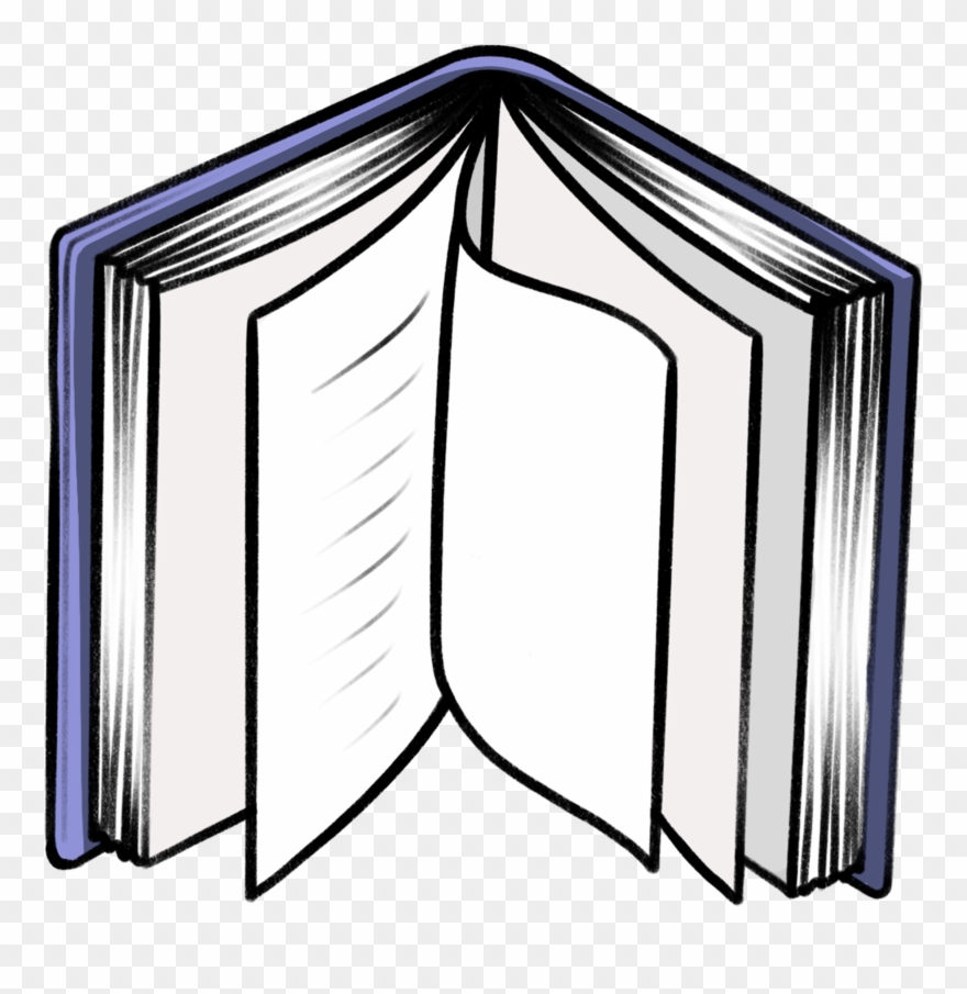 Open Book Clipart - Png Download
