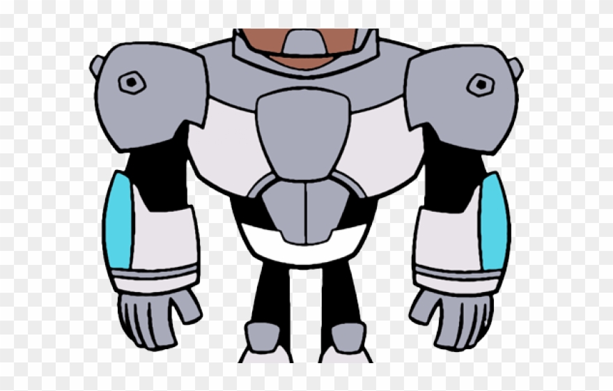 Cyborg Clipart Cartoon - Png Download
