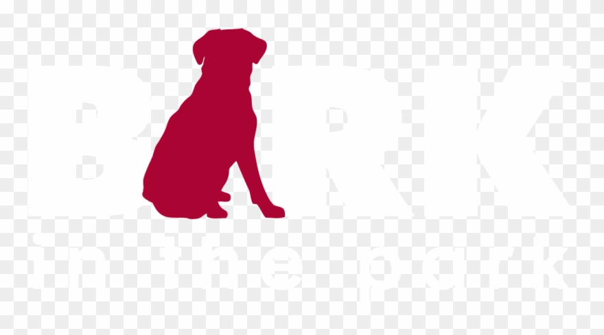 Bark In The Park White Clipart