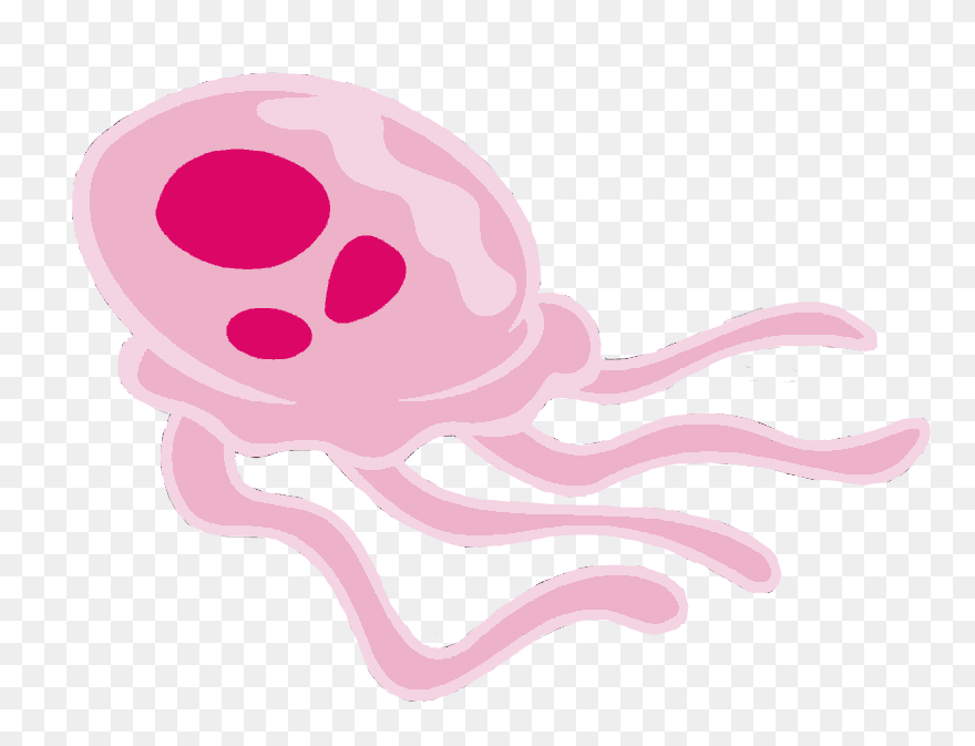 Spongebob Jellyfish Clipart - Png Download