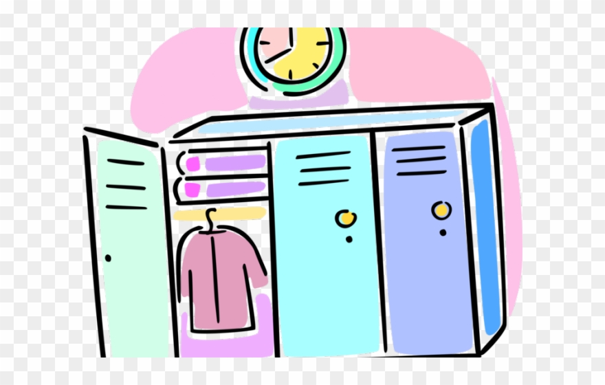 Licker Clipart Student Locker - Png Download
