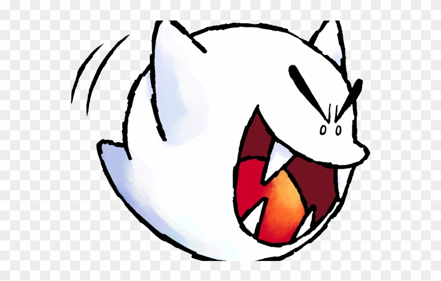 Drawn Ghost Super Mario Ghost Clipart