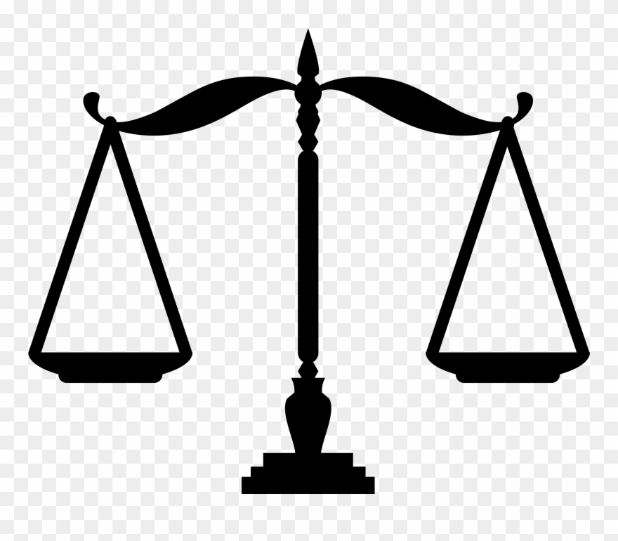 Measuring Scales Justice Royalty Free Clip Art Ⓒ - Png Download