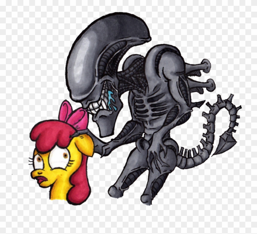 Alien, Alien , Apple Bloom, Artist Clipart