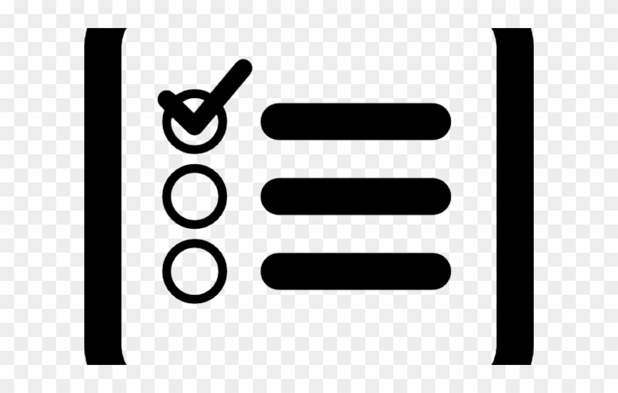Icons Clipart Checklist - Png Download