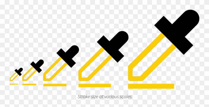 Develop A Stroke Size That Works At Small And Large Clipart