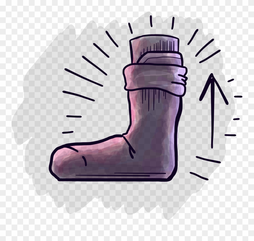 Add The Outer Sock Clipart