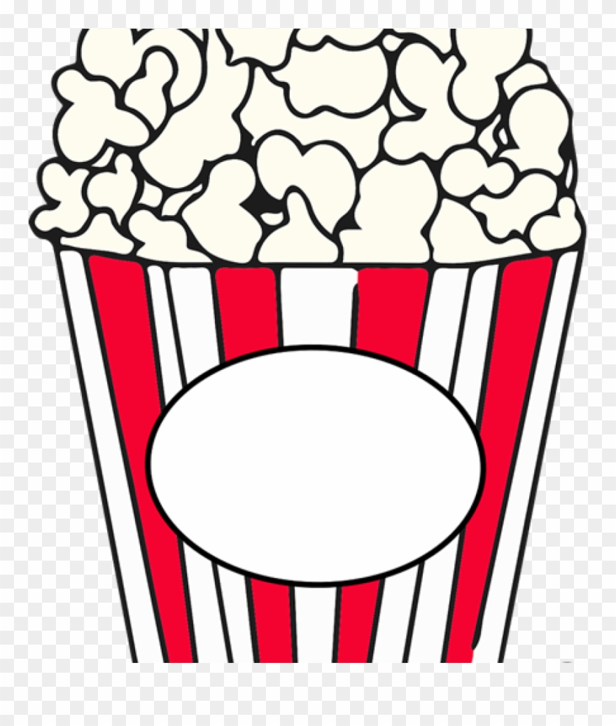 Free Clipart Popcorn - Png Download