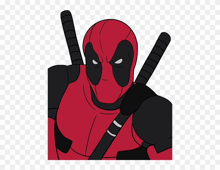 How To Draw Deadpool Clipart