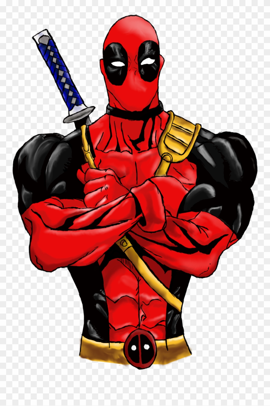 Full Size Of Deadpool Drawing In Pencil Images Cartoon Clipart