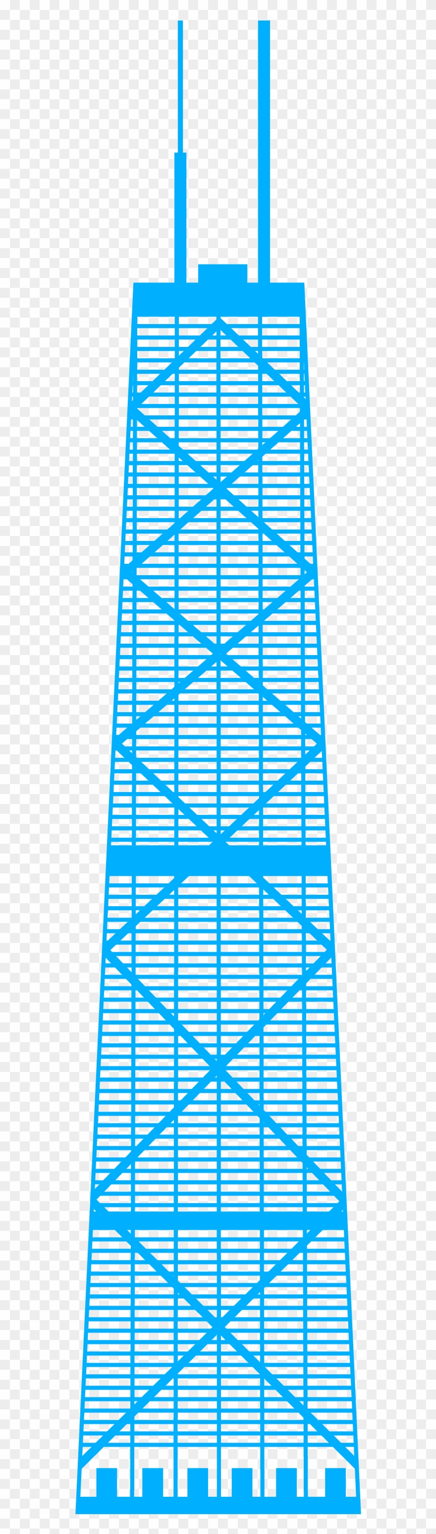 As The Birthplace Of The Skyscraper, Chicago's Love Clipart