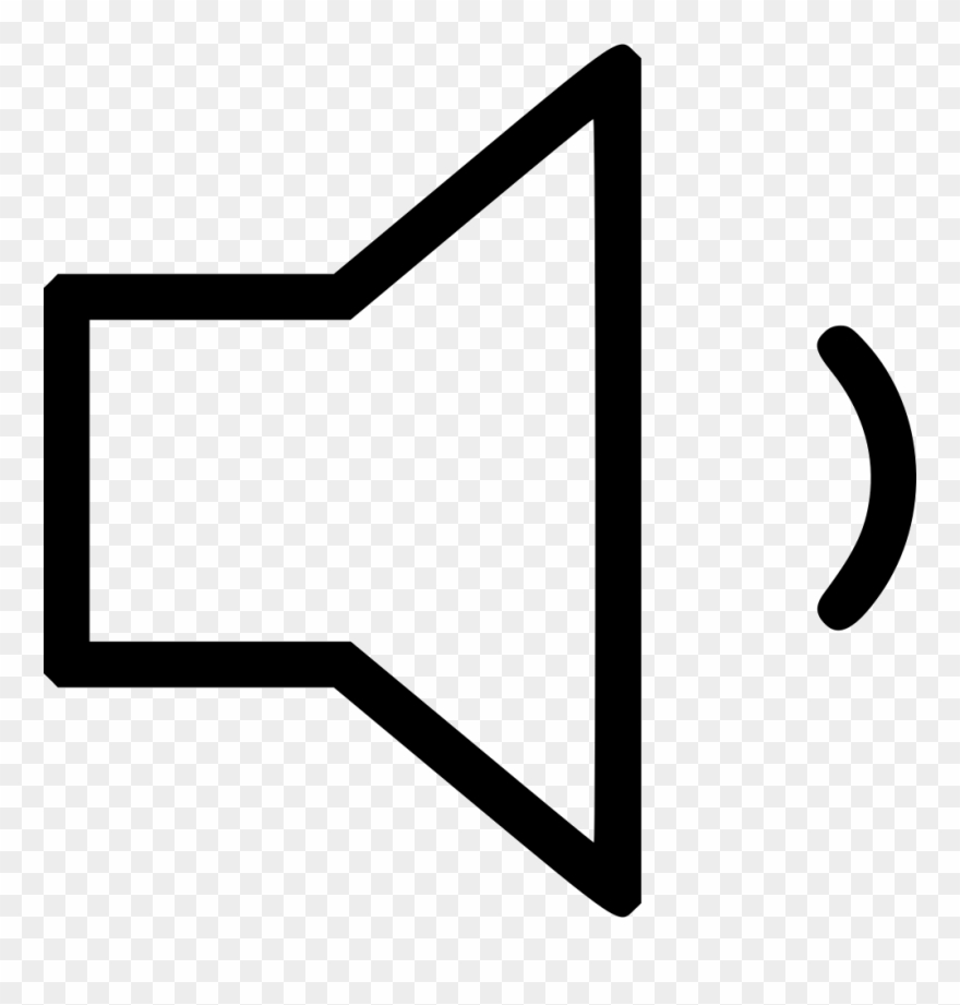 Speaker Volume Low Comments Clipart