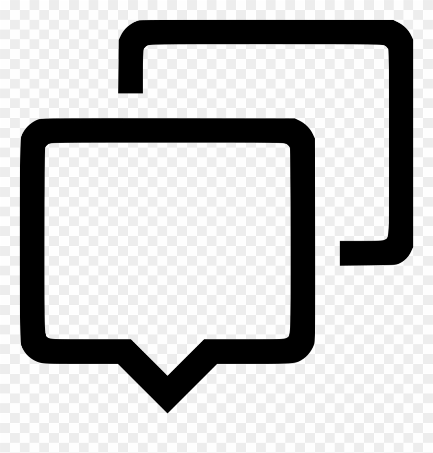 Bubble Chat Group Conversation Comments Clipart