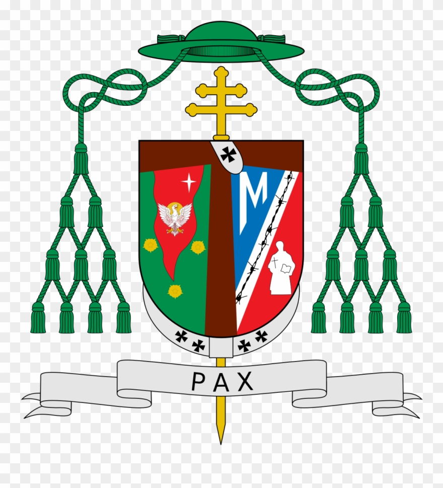 Coat Of Arms Archbishop Socrates Villegas Clipart