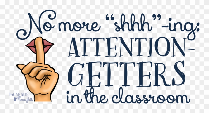 Attention-getters In The Classroom Clipart