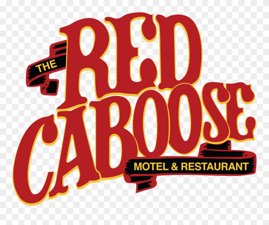 Red Caboose Motel Clipart