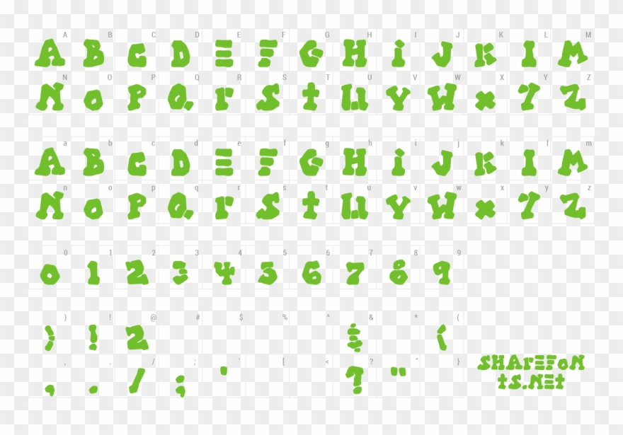 Download Free Font Sbc Clipart