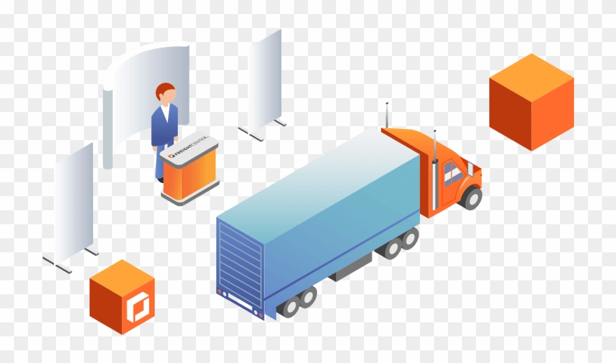 Freight Shipping Tradeshows Clipart