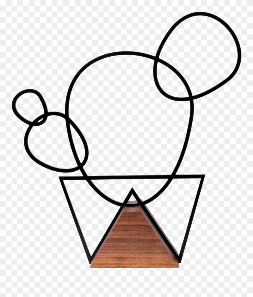 Image Of Wire Cactus Clipart