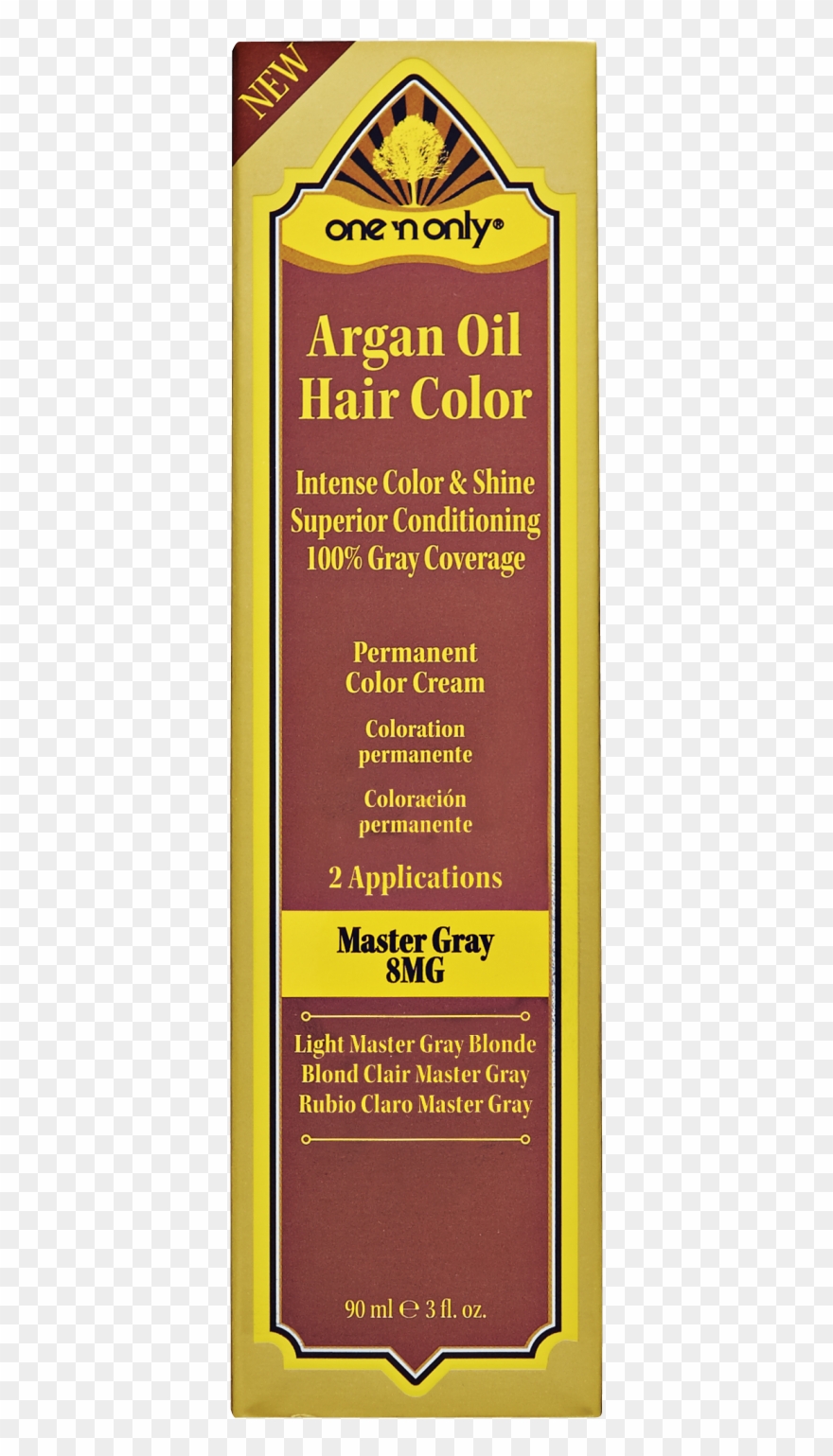 One 'n Only Argan Oil Gray Series 8mg Light Gray Blonde Clipart