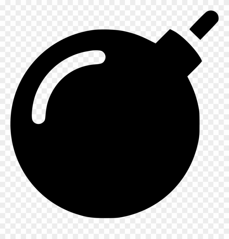 Bomb Simple Comments Clipart