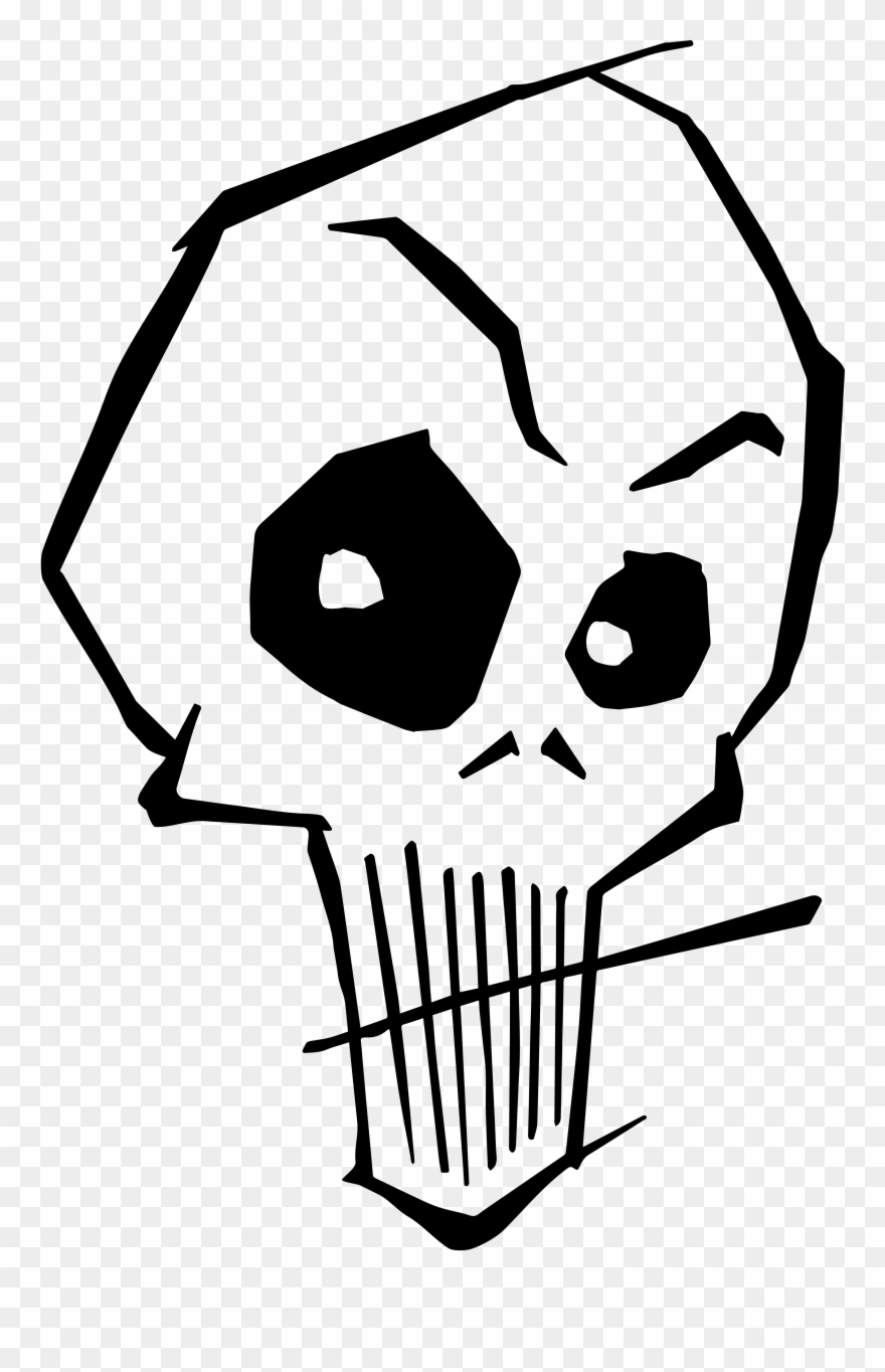 This Sick Skull Is Dope Clipart