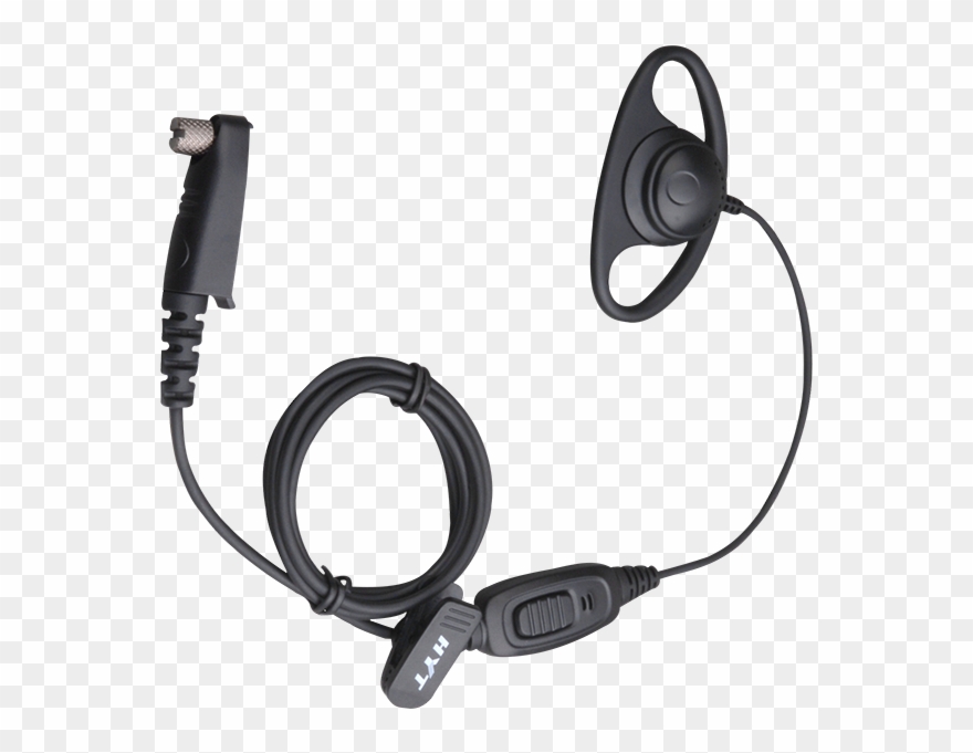 Ehn07 Earbud With D-clip - Png Download