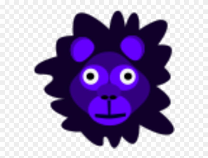 Crazy Lion Clipart