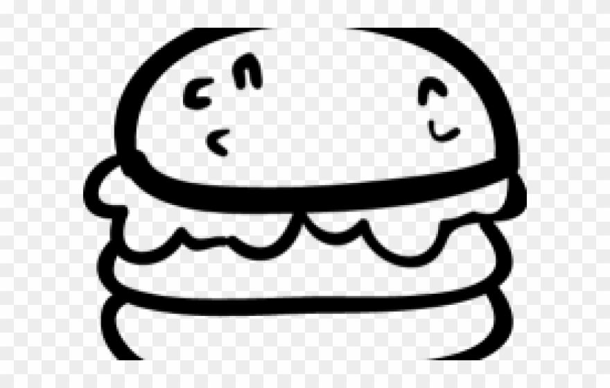 Drawn Burger Easy Clipart
