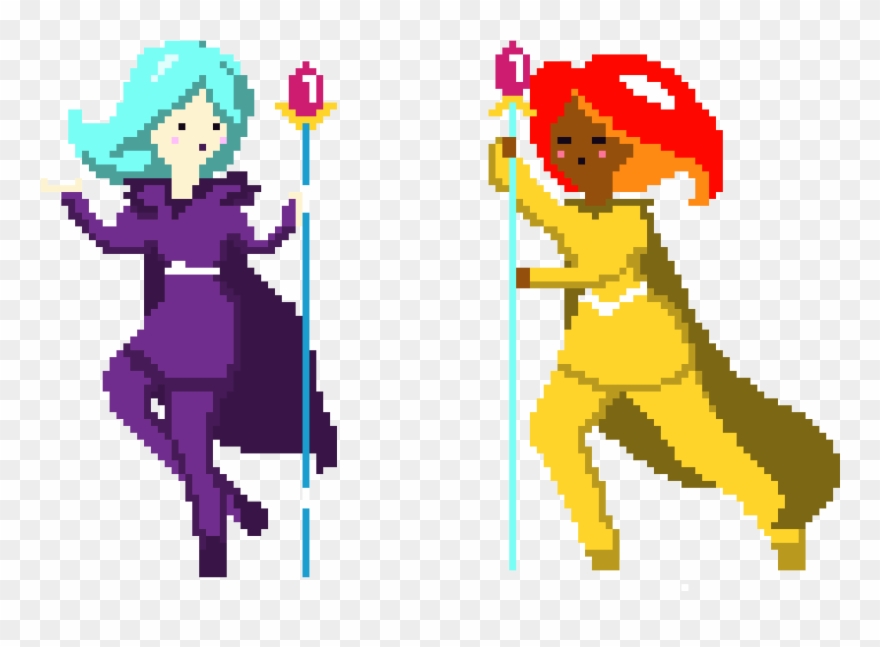 Wizard Girls Clipart
