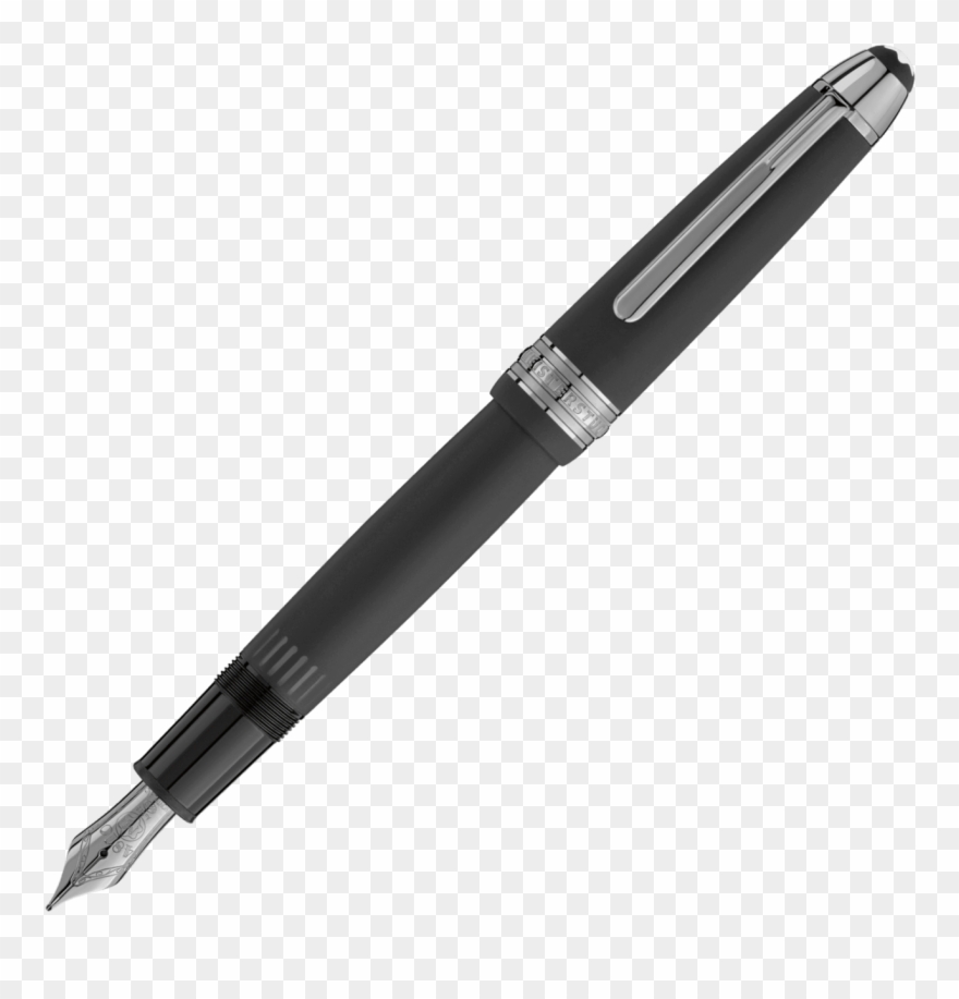 Meisterstück Ultra Black Legrand Fountain Pen Clipart