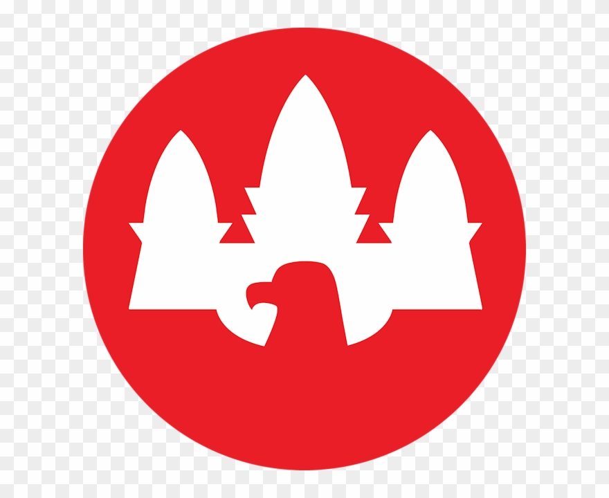 The Khmerican Logo Features Angkor Wat And Eagle Silouhettes Clipart