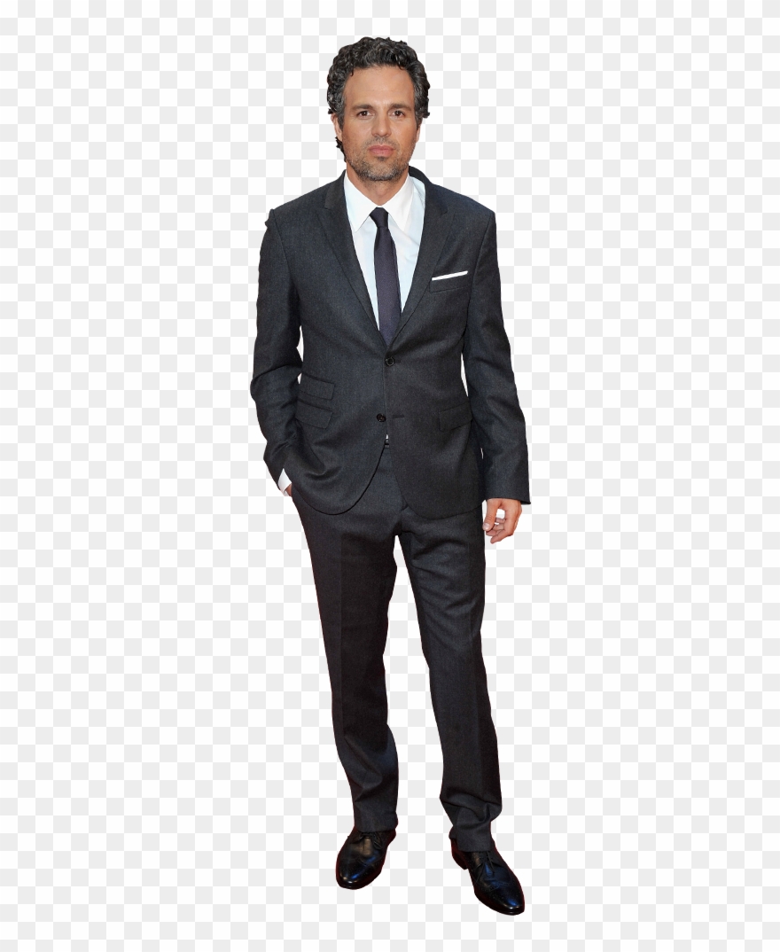 Man In Suit Standing Clip Art - Png Download