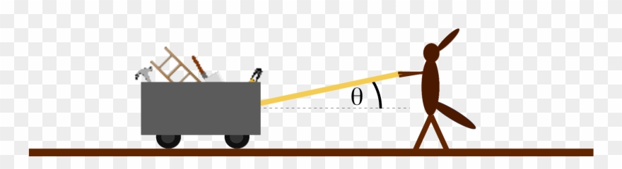 A Clever Coyote Is Setting Up A Trap To Catch A Roadrunner Clipart