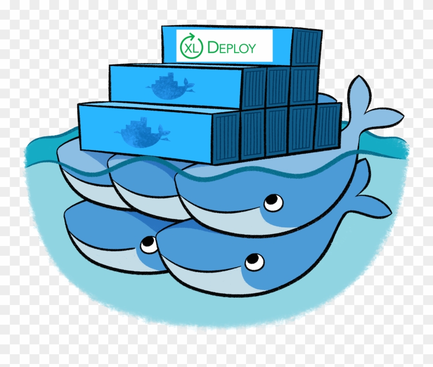 Docker Whales Transparent Clipart
