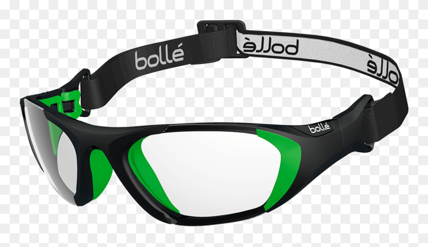 Bolle Sport Baller Strap Prescription Safety Glasses, Clipart
