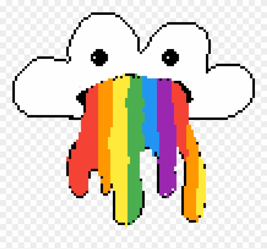 Barfing Cloud Clipart
