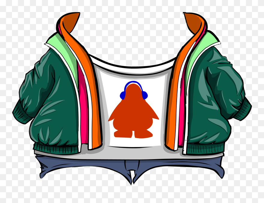 Franky Jacket And Jeans Clipart