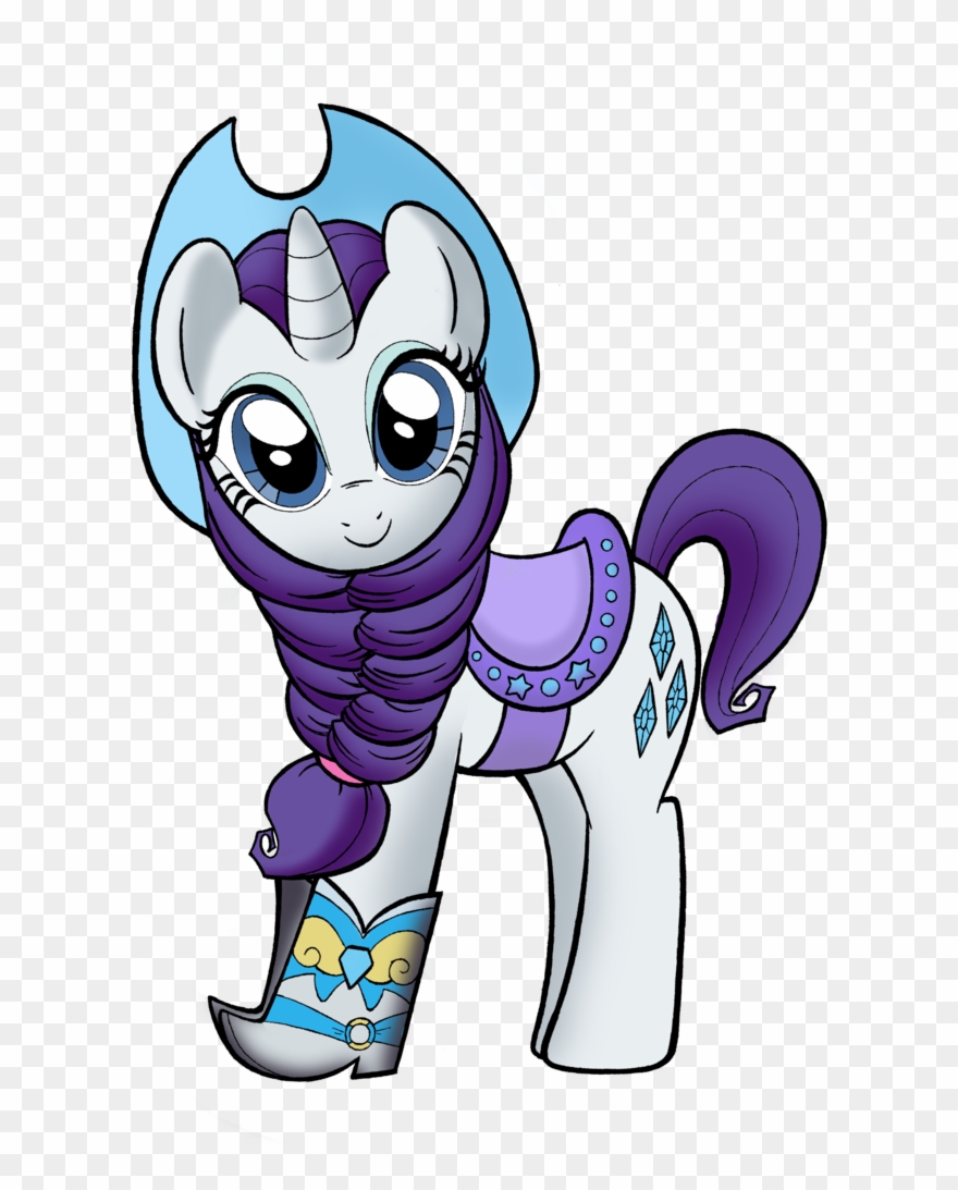 Cowgirl Clipart Pony - Png Download