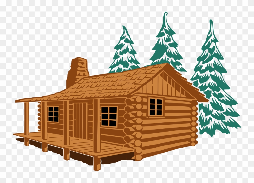 Clipart Of Logging, Cute Home And Bahay - Png Download