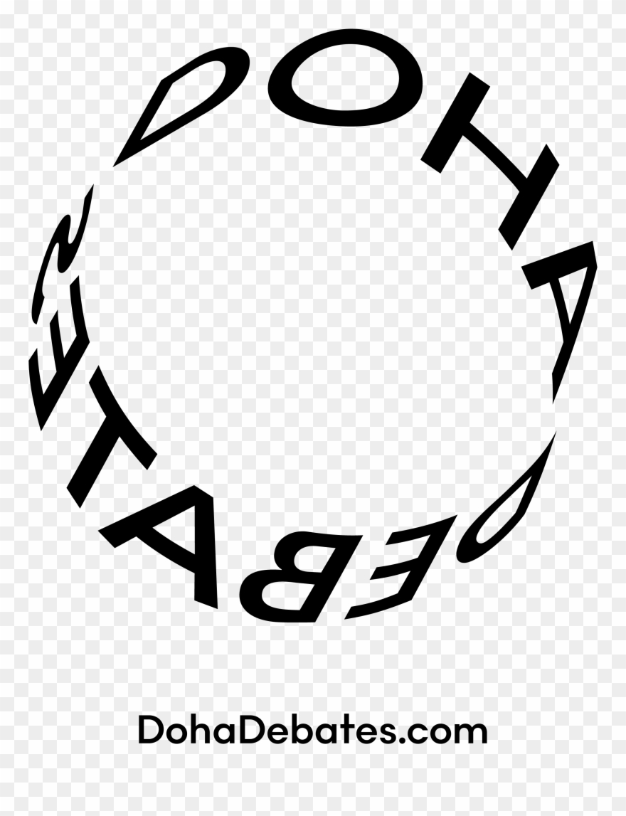 Advertiser Content From Doha Debates Logo Clipart