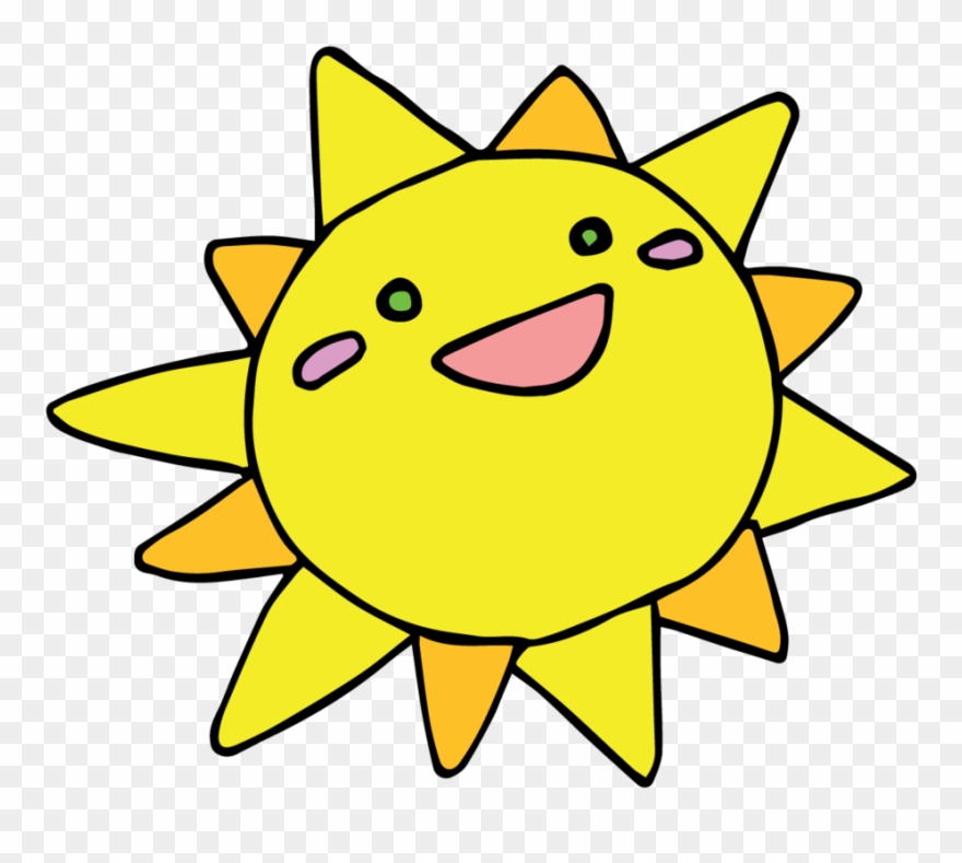 Sun Clipart Kawaii - Png Download