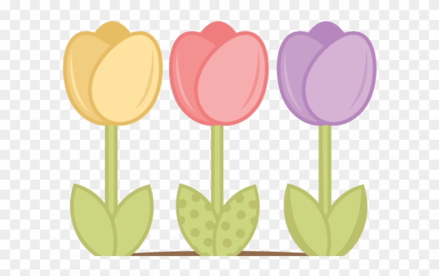 Lily Clipart Tulip Flower - Png Download