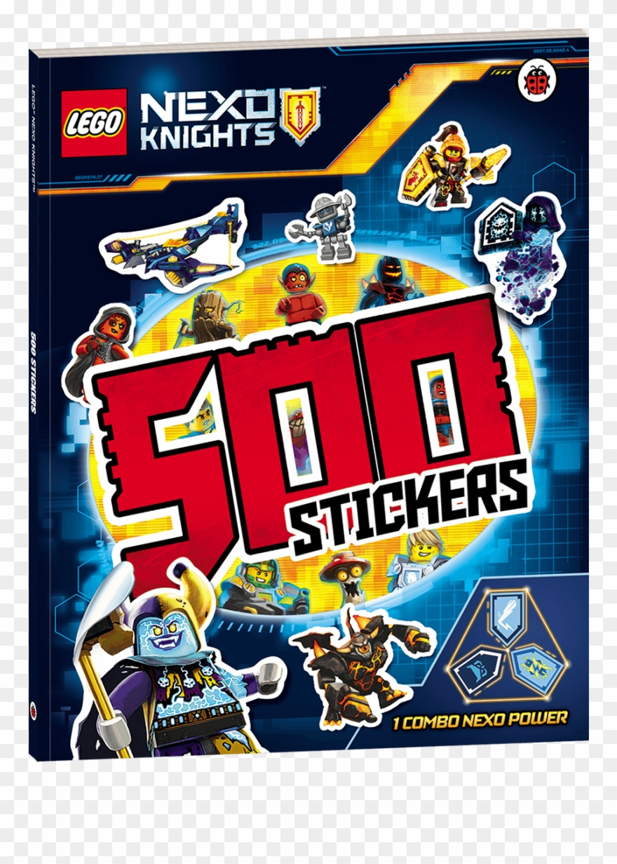 Lego® Nexo Knights™ 500 Stickers Clipart