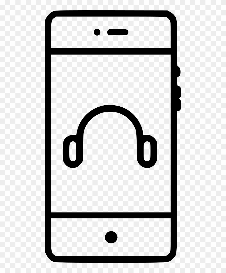 Headphone Handsfree Music Headphones Listening Headset Clipart