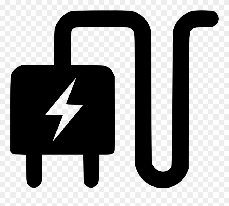 Charger Plugged Comments Clipart