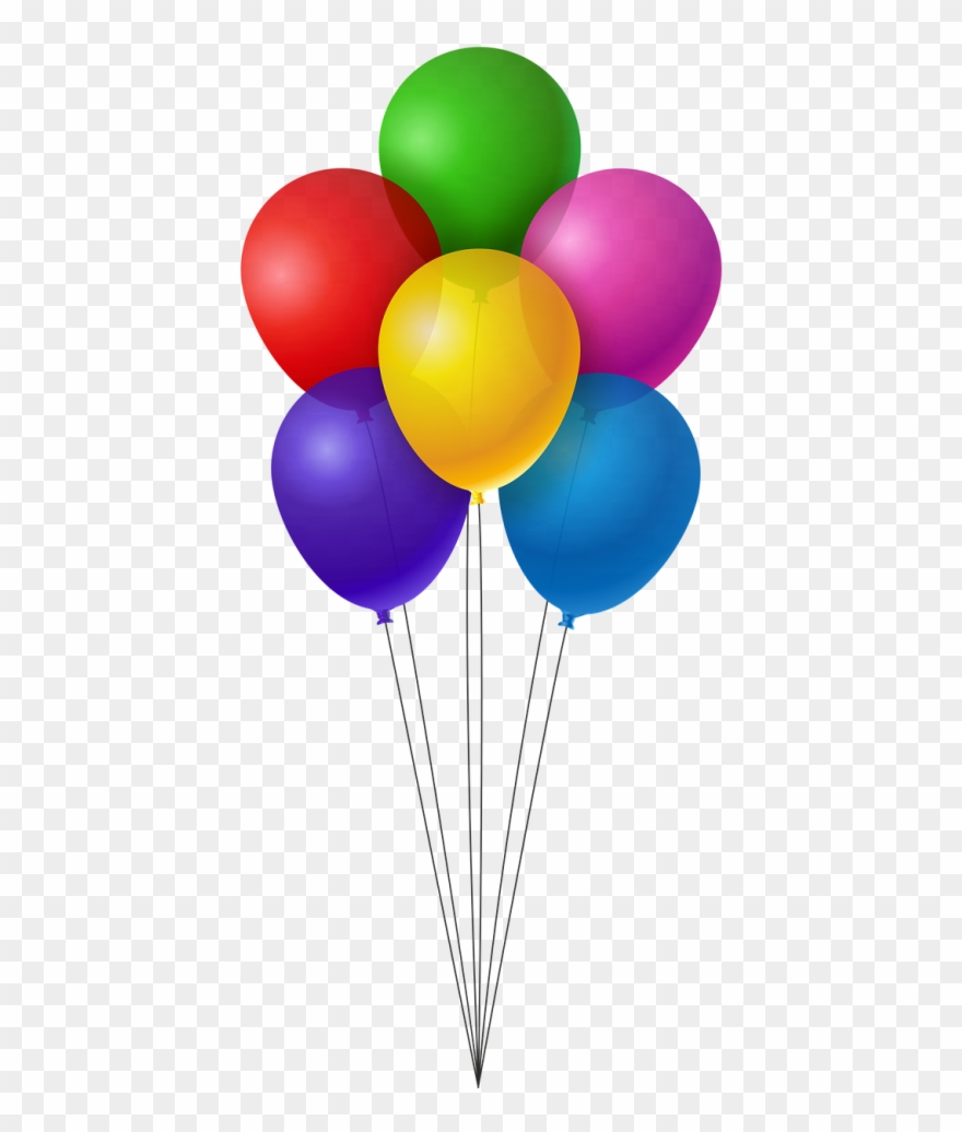Carnival Balloons Clip Art - Png Download